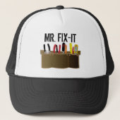 MR. FIX-IT, TOOLBELT AND TOOLS TRUCKER PET (Voorkant)