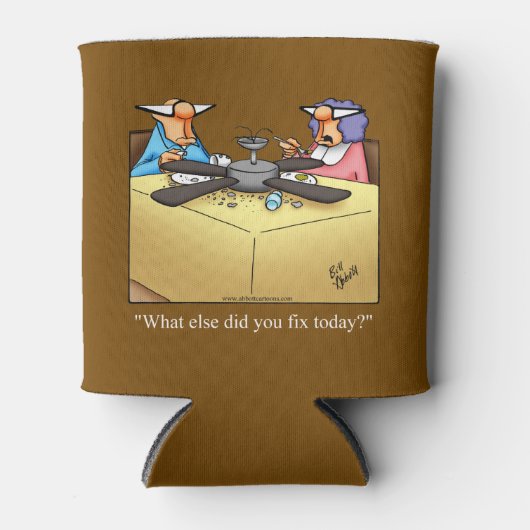 "Mr Fixit" Humor Koelbox Gift Blikjeskoeler (Voorkant)