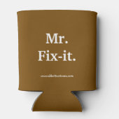 "Mr Fixit" Humor Koelbox Gift Blikjeskoeler (Achterkant)