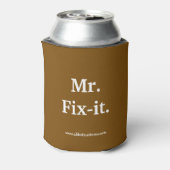 "Mr Fixit" Humor Koelbox Gift Blikjeskoeler (Blikje Achterkant)