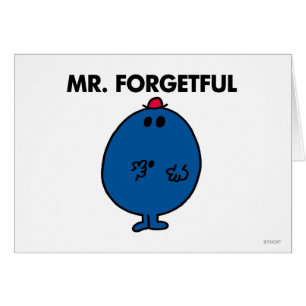 Mr. Forgetful   Wat deed ik?