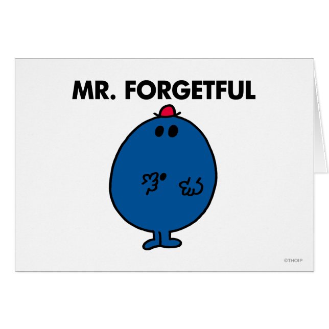 Mr. Forgetful | Wat deed ik? (Voorkant Horizontaal)