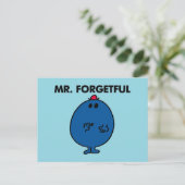 Mr. Forgetful | Wat deed ik? Briefkaart (Staand voorkant)