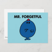 Mr. Forgetful | Wat deed ik? Briefkaart (Voorkant / Achterkant)