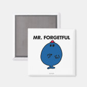 Mr. Forgetful | Wat deed ik? Magneet (Voorkant / Achterkant)