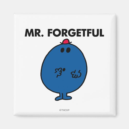 Mr. Forgetful | Wat deed ik? Magneet (Voorkant)