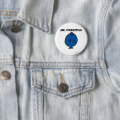 Mr. Forgetful | Wat deed ik? Ronde Button 5,7 Cm (In situ)
