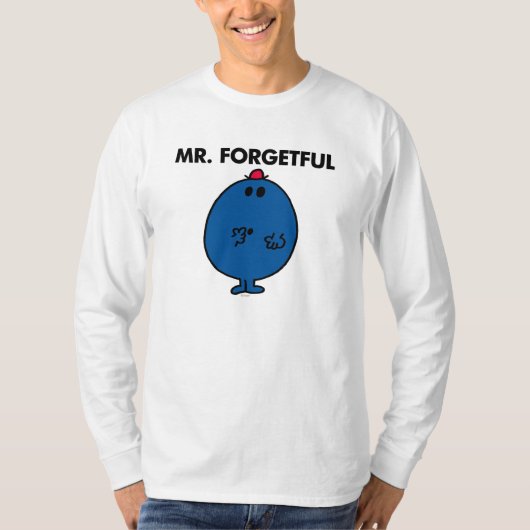 Mr. Forgetful | Wat deed ik? T-shirt (Voorkant)