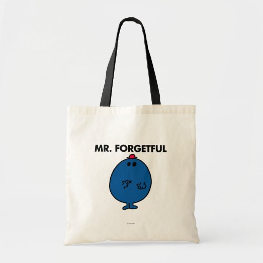 Mr. Forgetful | Wat deed ik? Tote Bag (Voorkant)