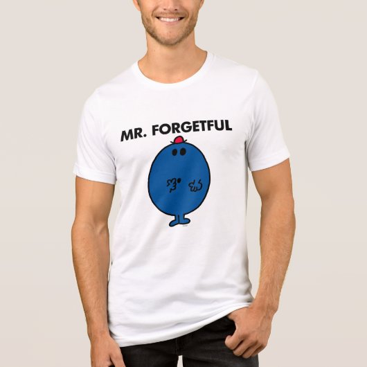 Mr. Forgetful | What Was I Doing Tri-Blend Shirt (Voorkant)