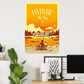 Mr Fox Fantastische Film Poster (Thuiskantoor)