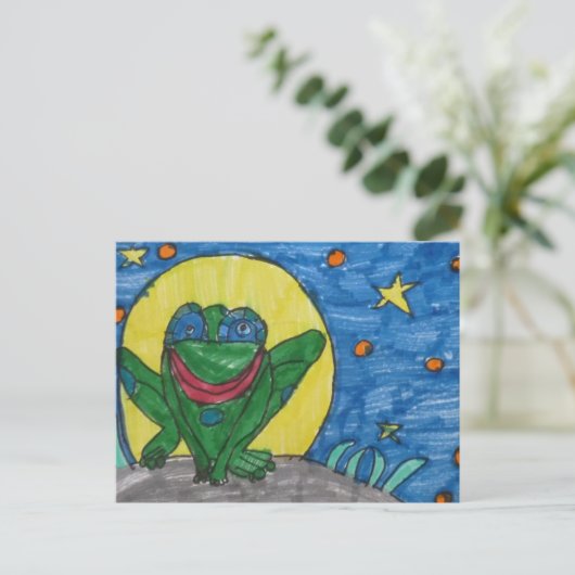 Mr Frog Briefkaart (Staand voorkant)