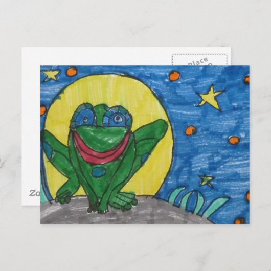 Mr Frog Briefkaart (Voorkant / Achterkant)