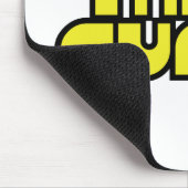 Mr Funny | gele letters Muismat (Hoek)