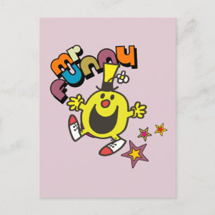 Mr Funny Lichtende sterren Briefkaart