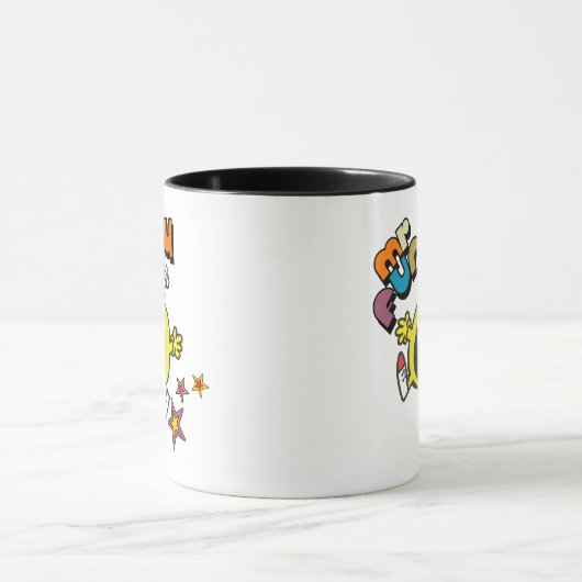 Mr Funny | Lichtende sterren Mok (Midden)