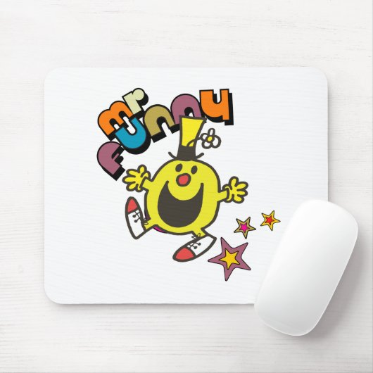 Mr Funny | Lichtende sterren Muismat (Met muis)