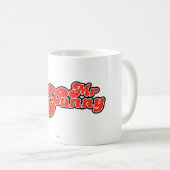 Mr Funny | rode letters Koffiemok (Voorkant rechts)