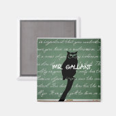 Mr Gallant Magnet (Voorkant / Achterkant)