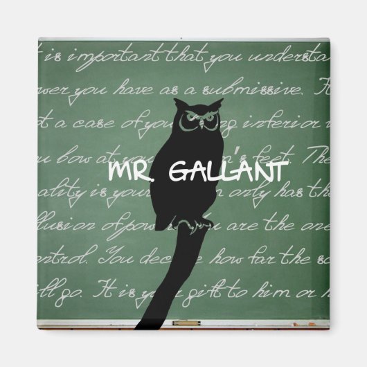 Mr Gallant Magnet (Voorkant)