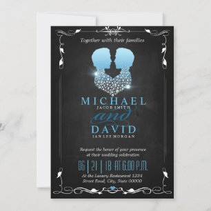 Mr. - Gay Wedding Invitation Kaart