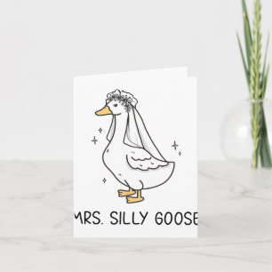 Mr. Gekke Goose en Mrs. Gekke Goose Couple Matchi Kaart
