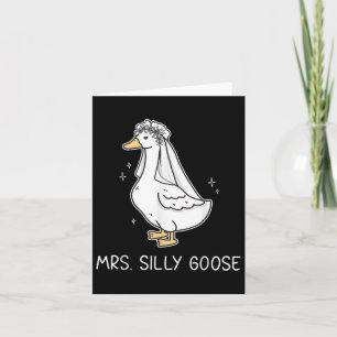 Mr. Gekke Goose en Mrs. Gekke Goose Couple Matchi Kaart