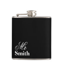 Mr Gepersonaliseerde Naam Zwart