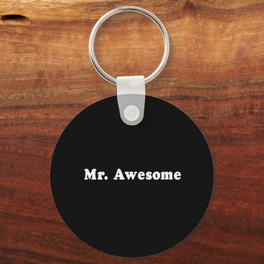 MR GEWELDIGE T-shirt Sleutelhanger (Voorkant)