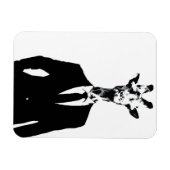 Mr. Giraffe Bendy Koelkast Magnet Magneet (Horizontaal)