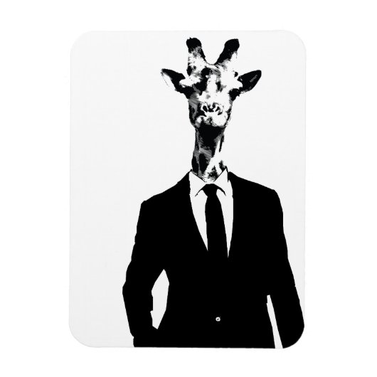 Mr. Giraffe Bendy Koelkast Magnet Magneet (Verticaal)