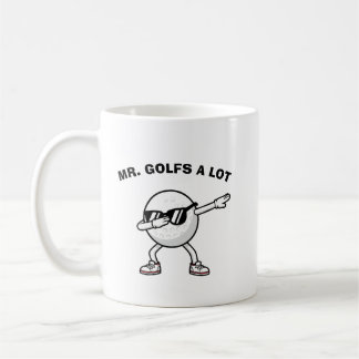 MR. GOLFS A LOT,Funny Golf Koffiemok
