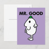 Mr Good | Groen Pet Briefkaart (Voorkant / Achterkant)