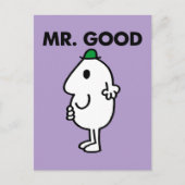Mr Good | Groen Pet Briefkaart (Voorkant)