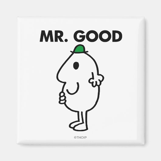 Mr Good | Groen Pet Magneet (Voorkant)