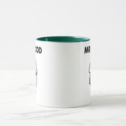 Mr Good | Groen Pet Mok (Midden)