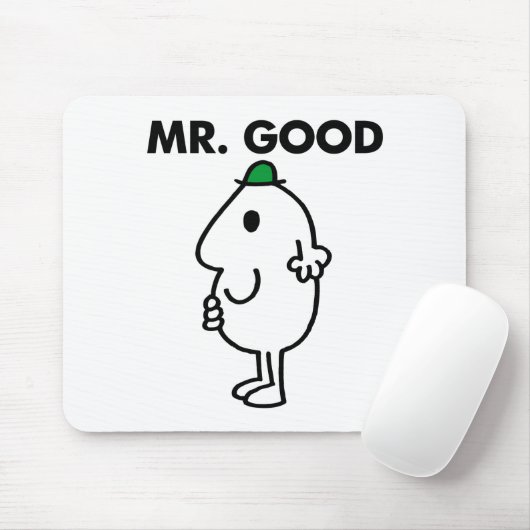 Mr Good | Groen Pet Muismat (Met muis)