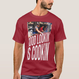 Mr Good look kokt een grappige Chef Vaderdag T-shirt