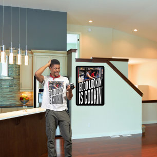 Mr Good look kokt een grappige Chef Vaderdag T-shirt