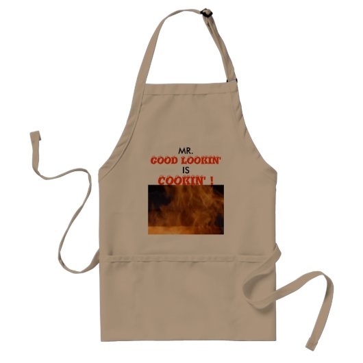 Mr Good Lookin... Apron Standaard Schort (Voorkant)