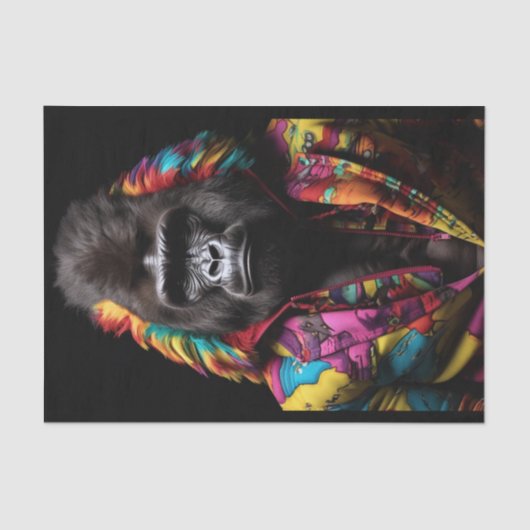 Mr Gorilla Tissuepapier (Voorkant)