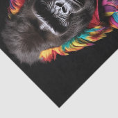 Mr Gorilla Tissuepapier (Detail)