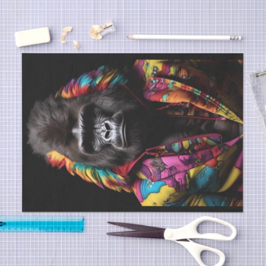 Mr Gorilla Tissuepapier (Craft)