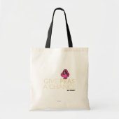 Mr Greedy | Geef erwten een kans Tote Bag (Voorkant)