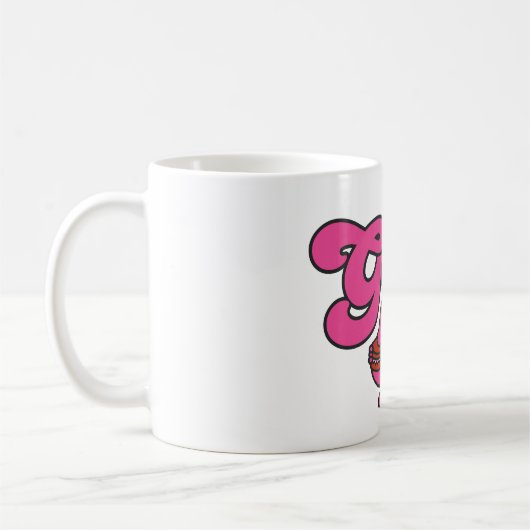 Mr. Greedy geniet van het dessert Koffiemok (Links)