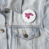 Mr. Greedy geniet van het dessert Ronde Button 5,7 Cm (In situ)