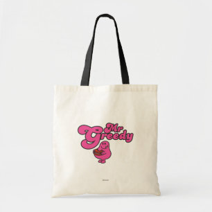 Mr. Greedy geniet van het dessert Tote Bag