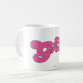 Mr Greedy staat rond Koffiemok (Voorkant links)