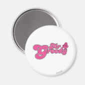 Mr Greedy staat rond Magneet (Voorkant / Achterkant)