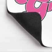 Mr Greedy staat rond Muismat (Hoek)